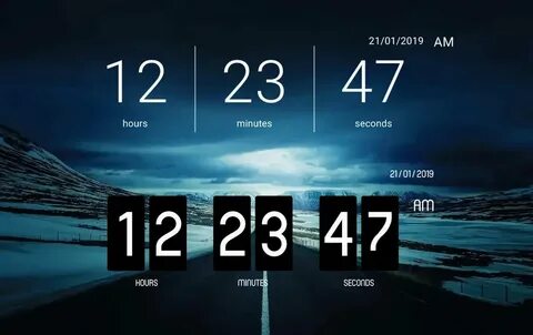Rainmeter mond clock windows 10