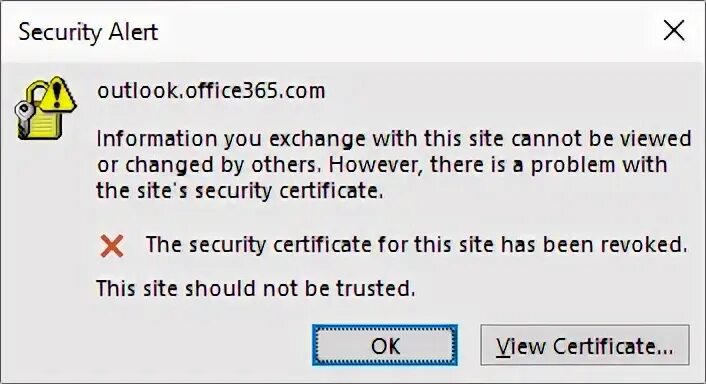Security alert