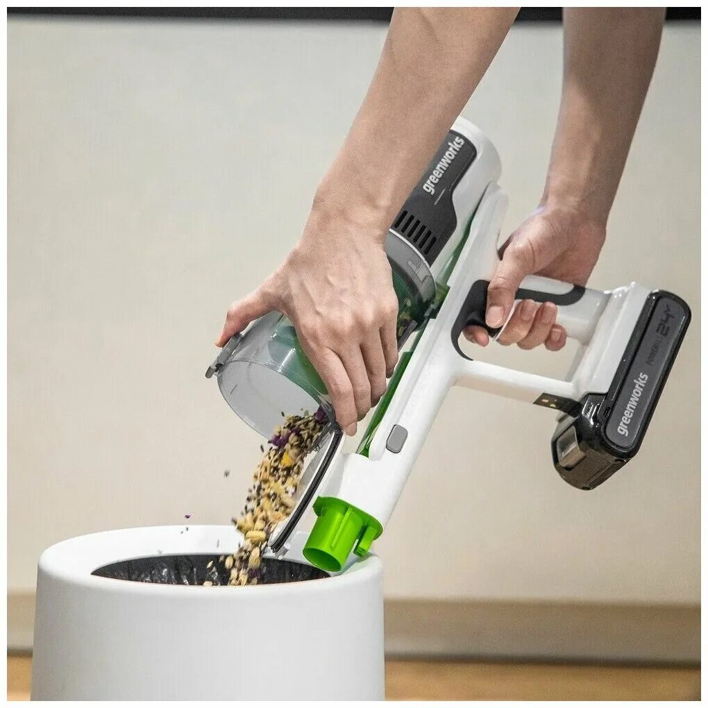 пылесос greenworks 24v. пылесос greenworks g24hv насадки. пылесос гринворкс аккумуляторный. пылесос greenworks домашний. пылесос greenworks g120wdv.