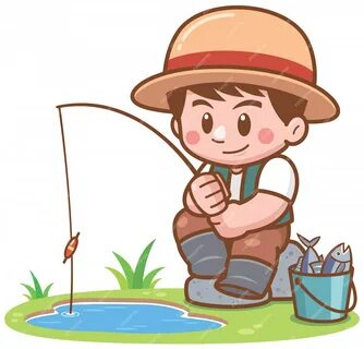 He likes fishing