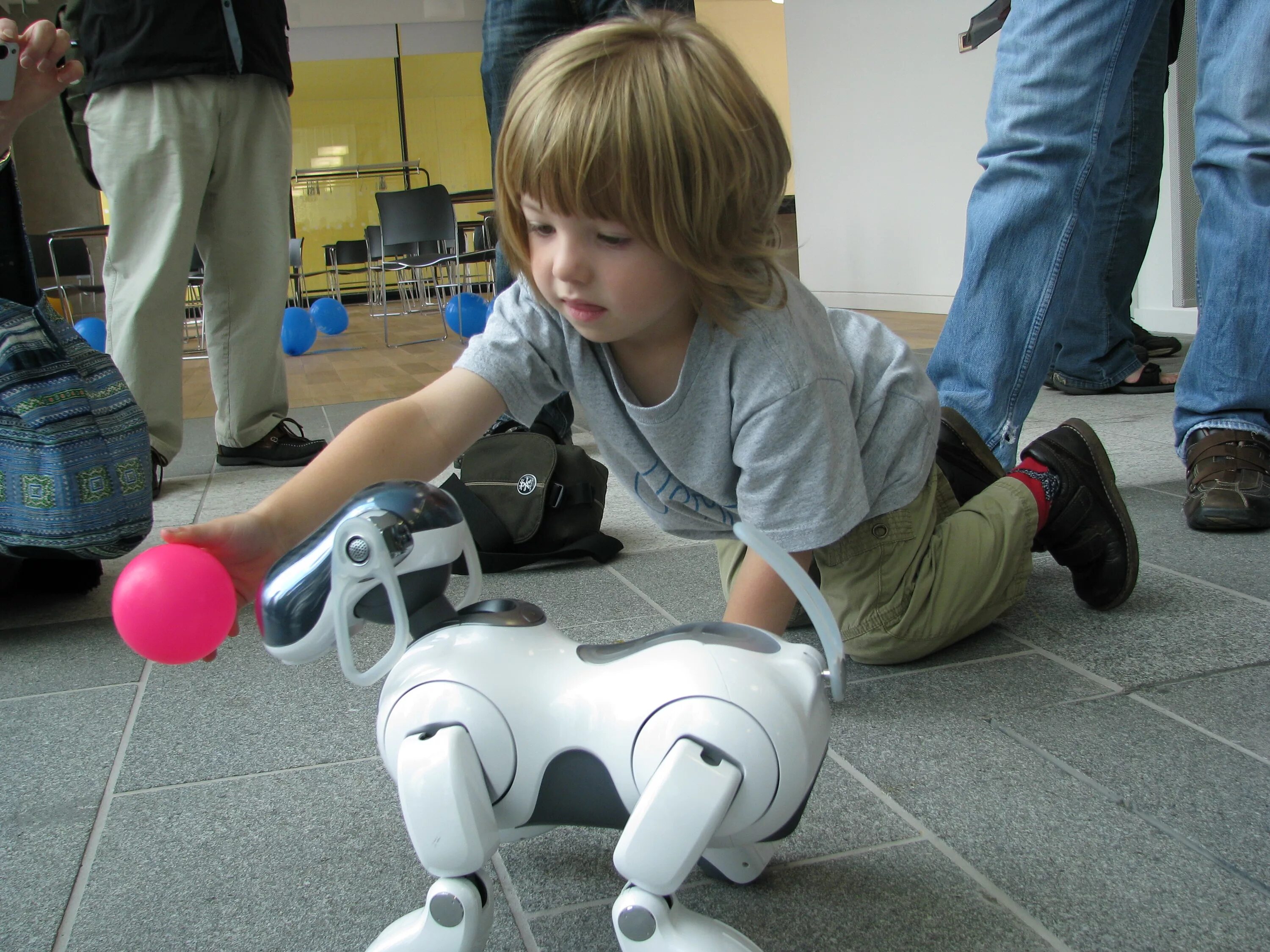 Robot playing
