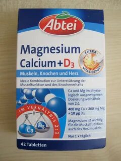Magnesium calcium d3
