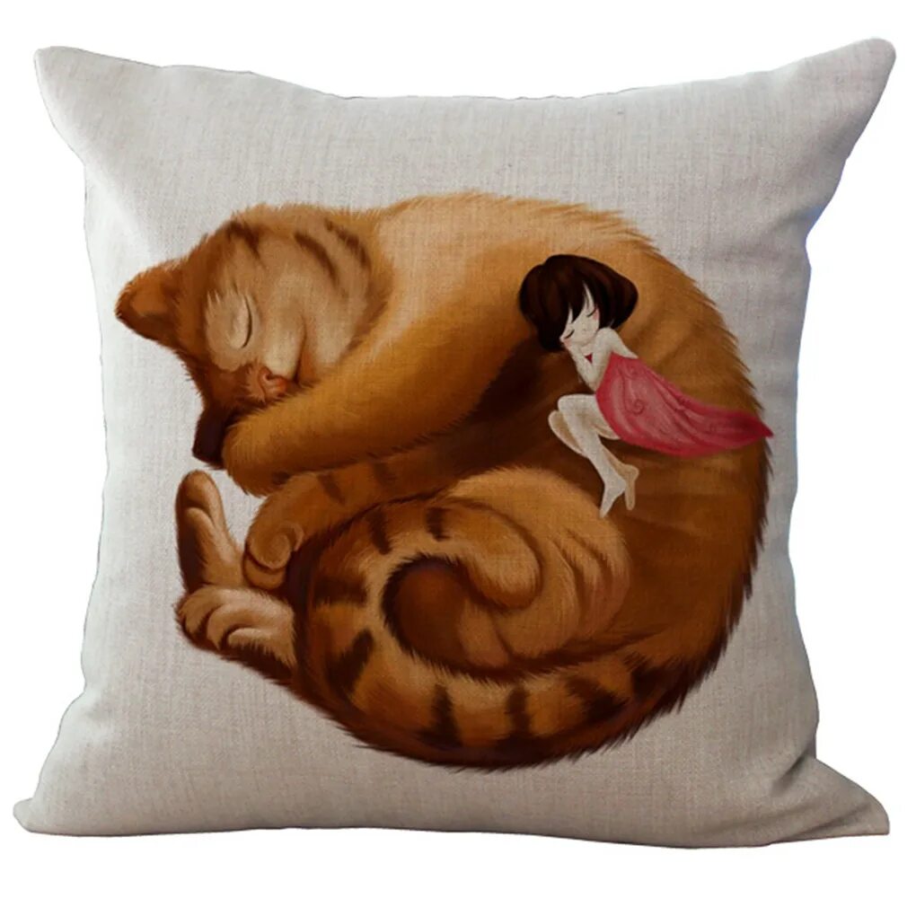 Наволочка на подушку. Подушка с изображением. Наволочка кошки. Кот-подушка. Авито наволочка