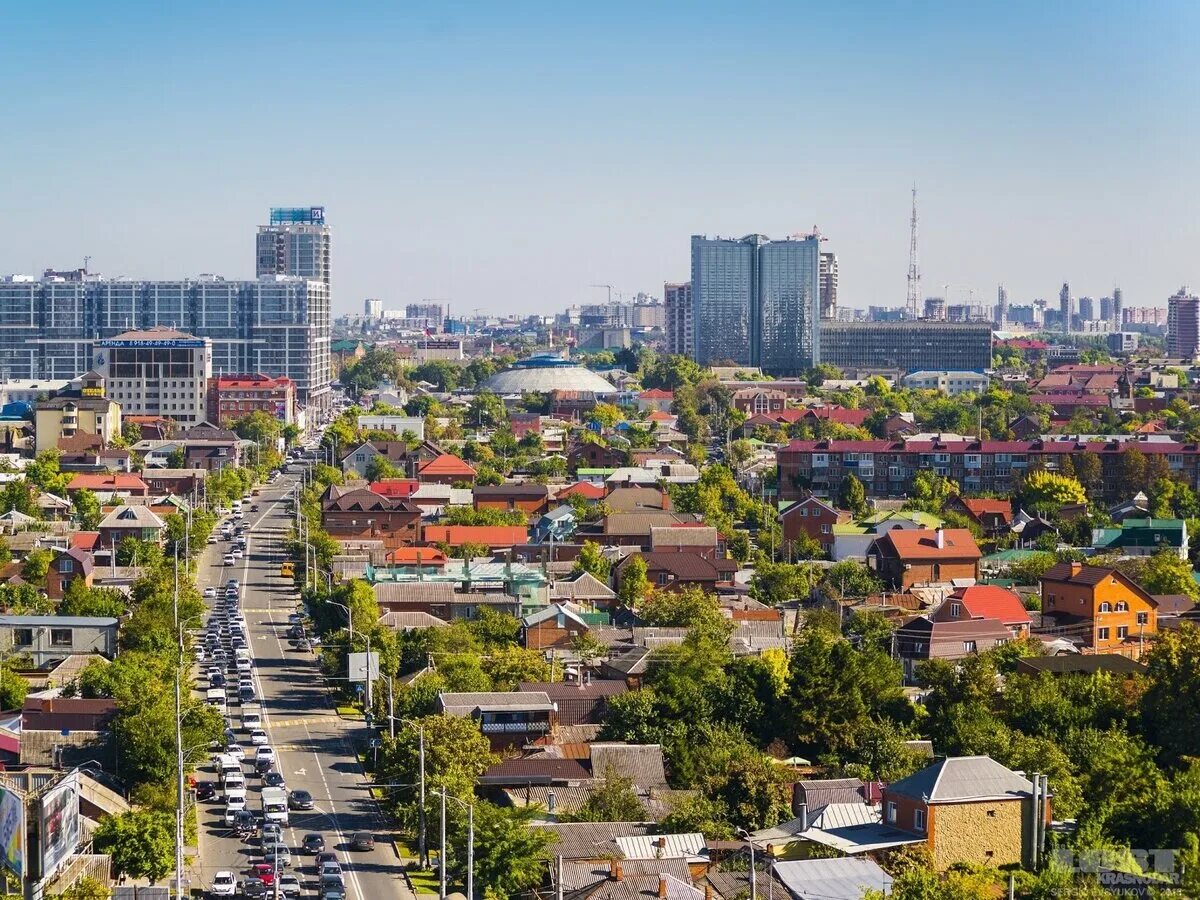 Где в городе краснодаре. Краснодар. Южная столица Краснодар. Краснодар окраины города. Центр Краснодара.