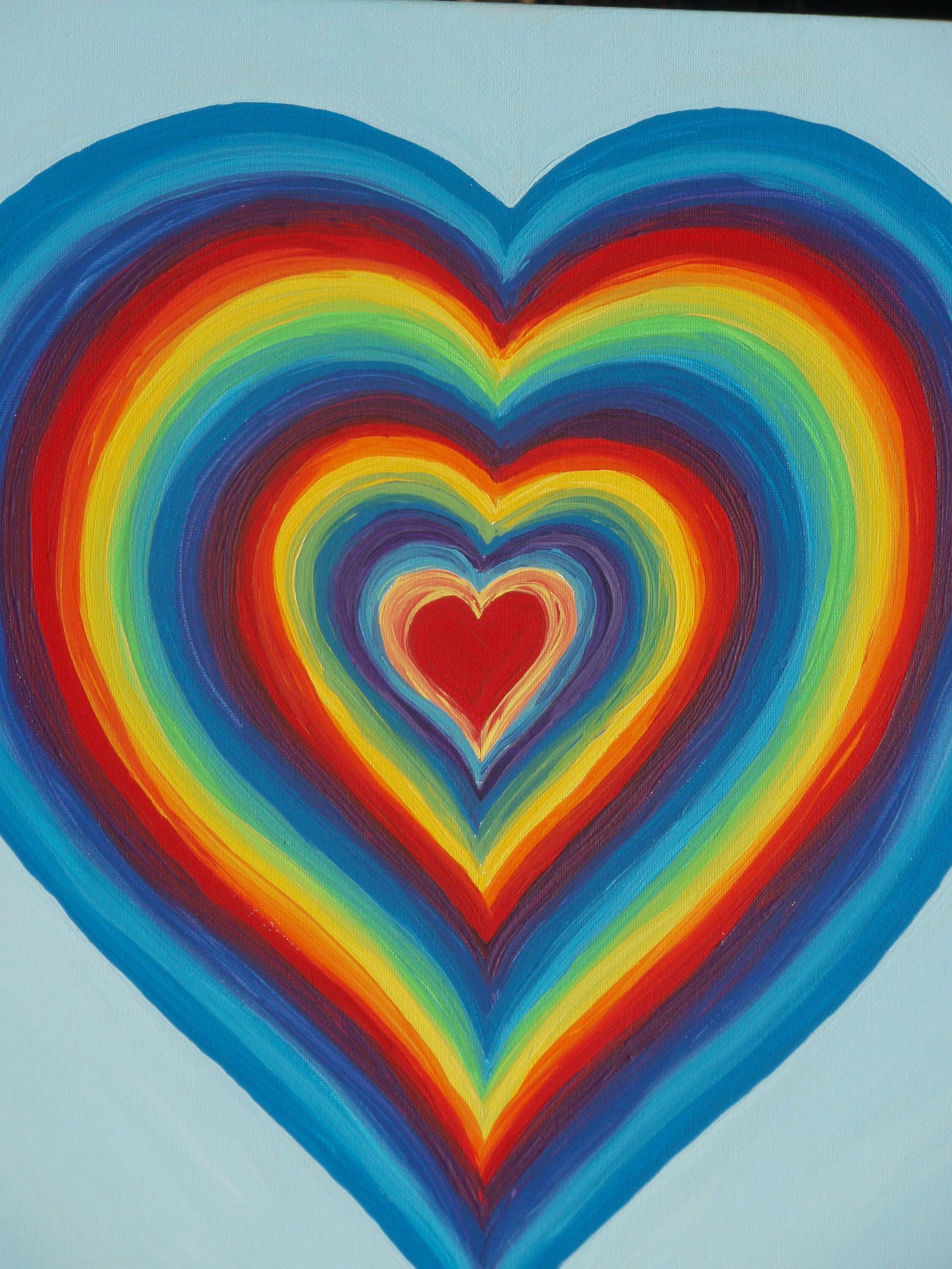 Большое сердце 2 класс. Сердечко. Радужные сердечки. Сердце цветное. Цветные сердечки.