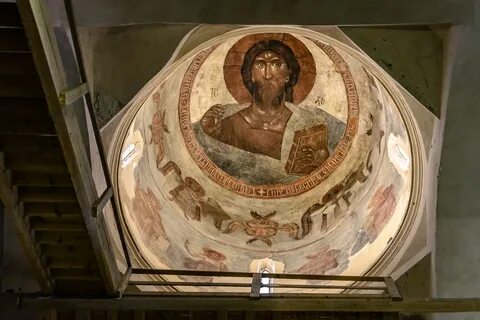 Фрески церковь спаса на ильине новгород