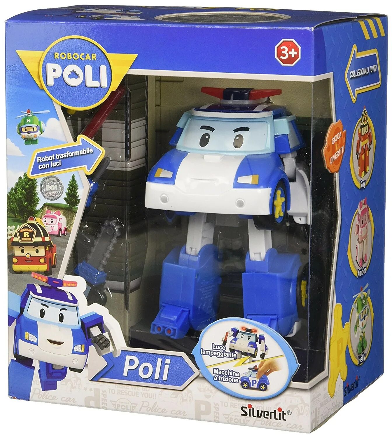 Поли трансформер (12,5 см) свет + инструменты. Машинка Robocar Poli. Игрушки Сильверлит Поли Робокар. Игрушка поли купить