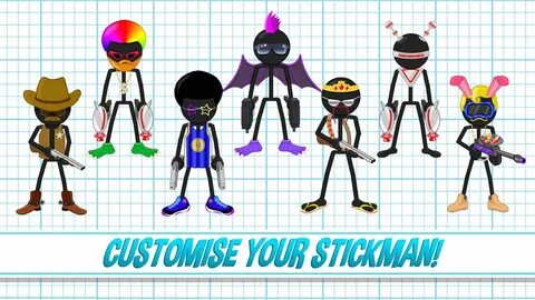 Stickman gun мод