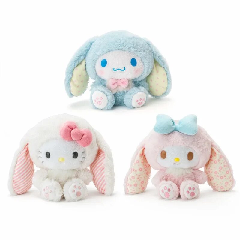 Cinnamoroll Plush Toy. Плюшевая кукла Sanrio Cinnamoroll. Cinnamoroll hello Kitty игрушки. Кролик Cinnamoroll Toy.