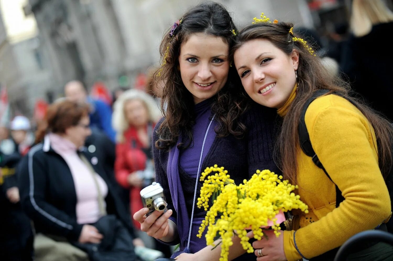 Женский день. Международный женский день в Италии. Women day in russia