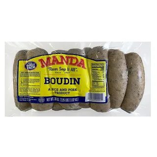 Manda Fine Fort Worth Mall Meats Boudin 2.25lb Pack 2