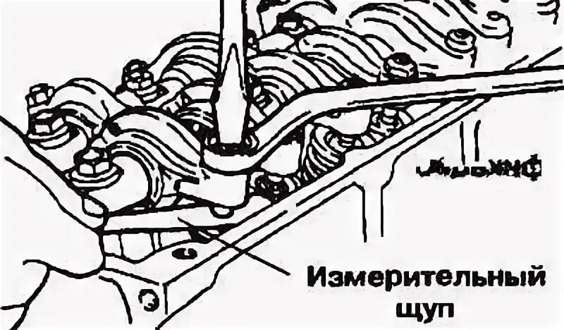 Зазор клапанов 250