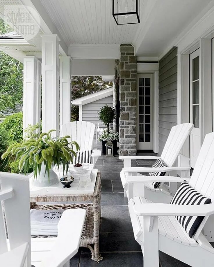Outdoor Patio Farmhouse interior, Transitional farmhouse, Transitional house