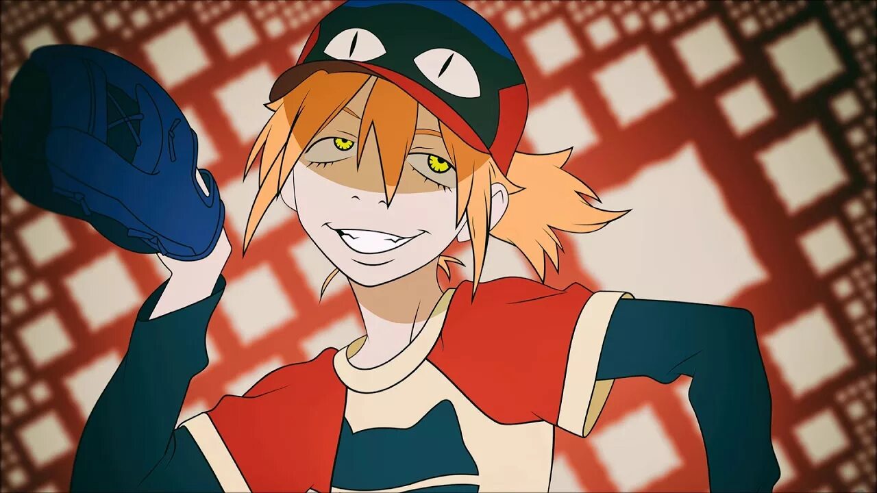 Fool on cool. Харухара FLCL. Харуко Харухара арт. Харуко Харухара Скриншоты. FLCL персонажи.