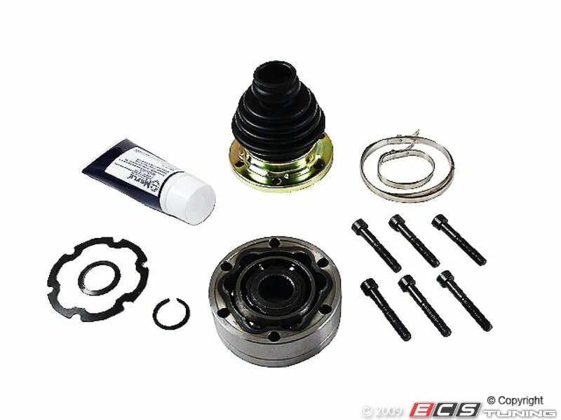 1. Внешний шрус правый golf 3. 6. Внутренний шрус гольф 4 1. Шрус vw.