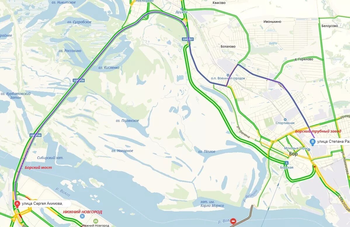 Схема движения на Борском мосту. Схема проезда с Борского моста. Курбатовский Затон Нижний Новгород. Затон Сибирский Бор. Расписание борского моста