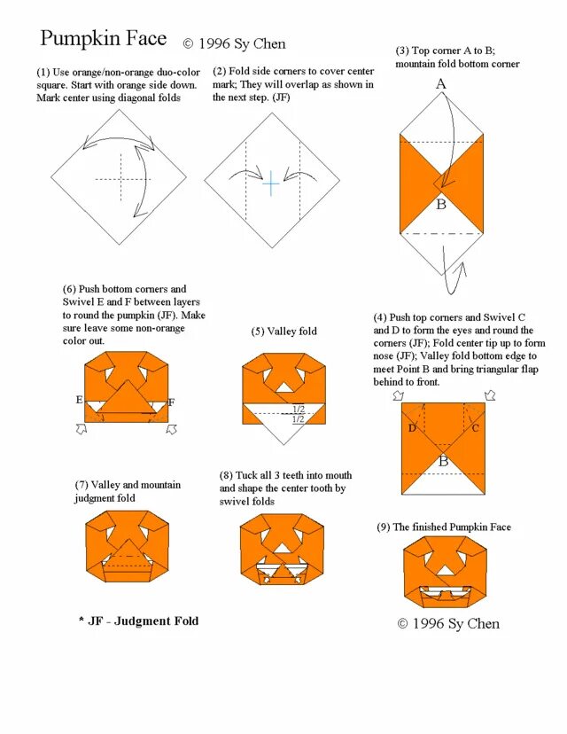 Оригами фонарик. Оригами тыква. Тыква из бумаги схема. Тыква оригами из бумаги. Bottom corner