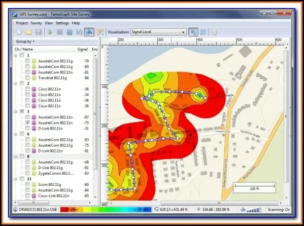 Map tool. Карта покрытия WIFI. Тепловая карта вай фай. Программа TAMOGRAPH. Расчет зоны покрытия WIFI.