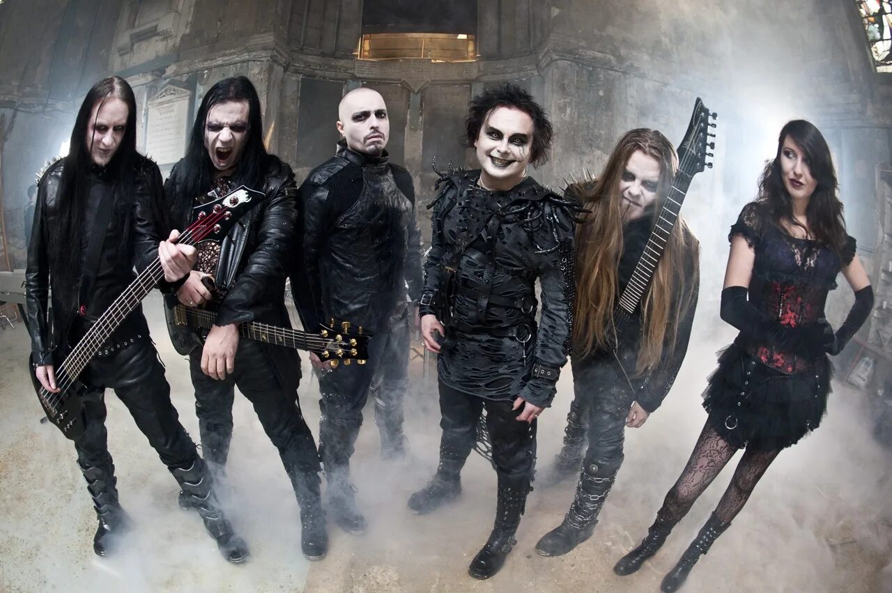 Группа Cradle of Filth. Cradle of Filth солист. Cradle of Filth фото группы. Что слушают готы