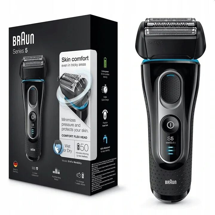 Бритва браун 5 купить. Braun 5140s. Braun 5140s Series 5. Braun Series 5 5140s wet&Dry. Бритва Braun 5140 s.