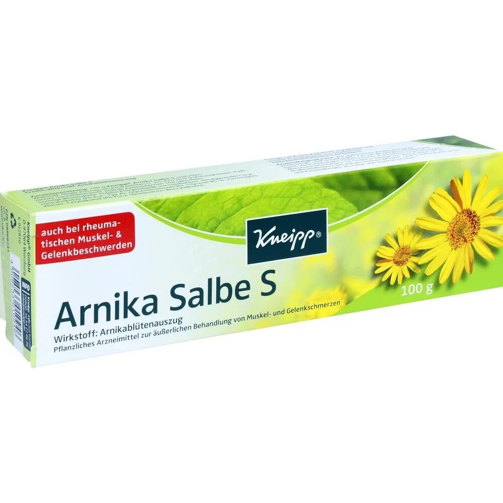 Арника мазь для чего. Kneipp Arnika Salbe s. Крем Arnica Salbe. Арника Сальбе мазь. Kneipp Arnica крем.