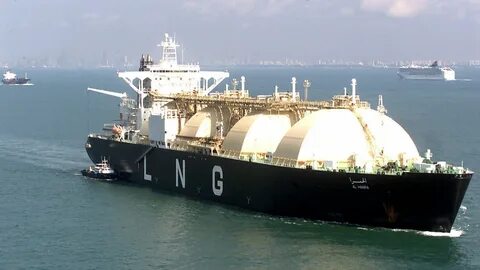 Танкер перевозящий сжиженный газ