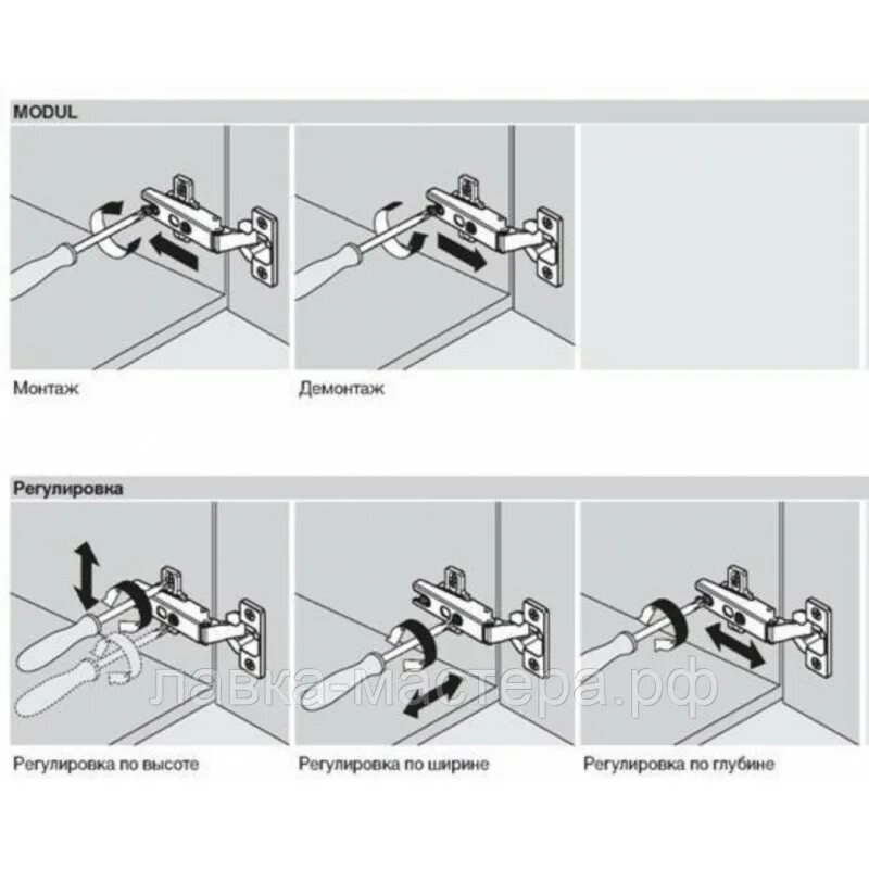 Регулировочный винт для мебельной петли. Петля Blum Modul. Регулировка петель Блюм с доводчиком. Регулировка мебельных шарниров.