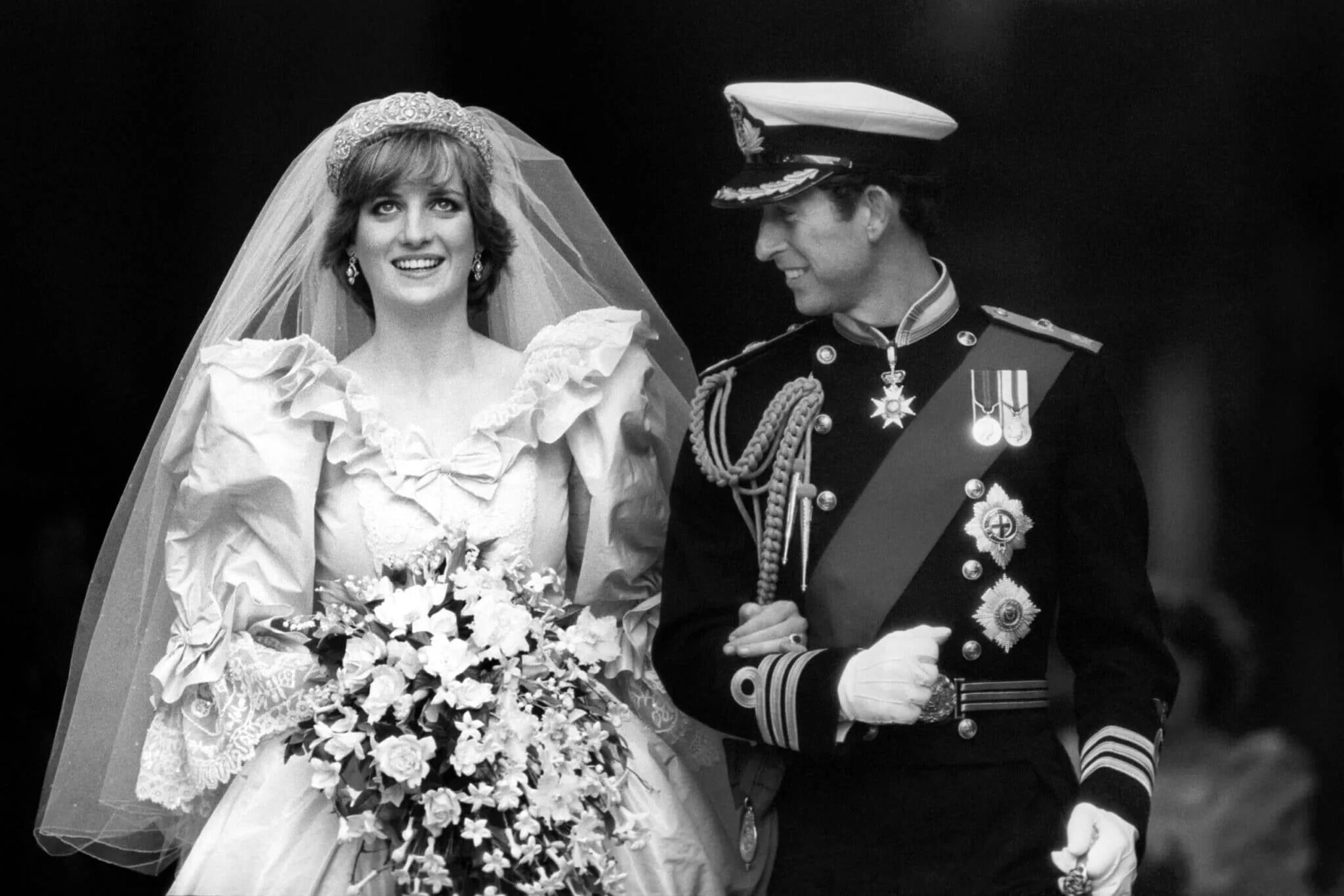Свадьба принцессы Дианы и принца Чарльза. Свадьба леди ди и принца Чарльза.