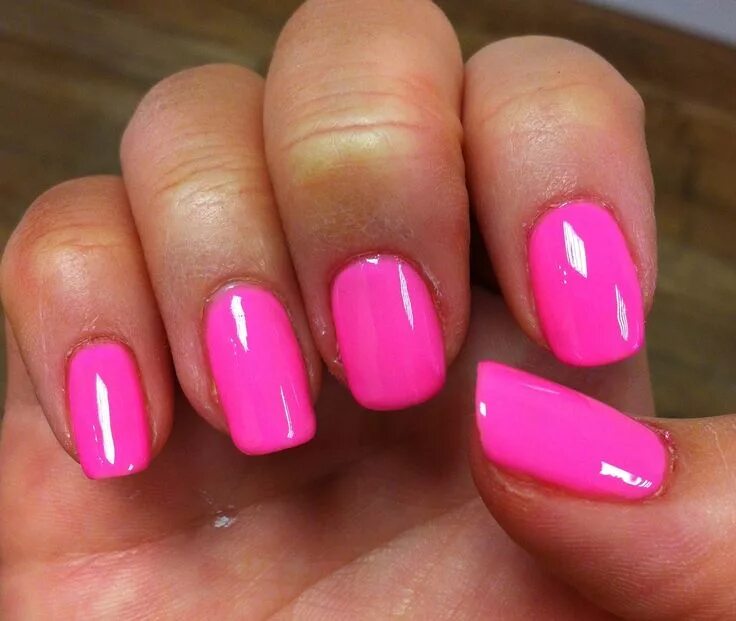 pink manicure #pink #manicure #nails #fashion #nailart #gelnails #instagood #nai