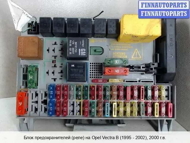 Схема предохранителей вектра б Схема предохранителей опель вектра с 2003