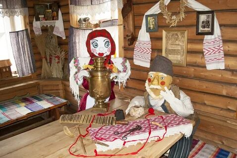 Карельский музей морошки добродеда и карелочка