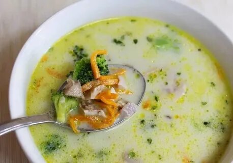 Овощной суп с сыром рецепт
