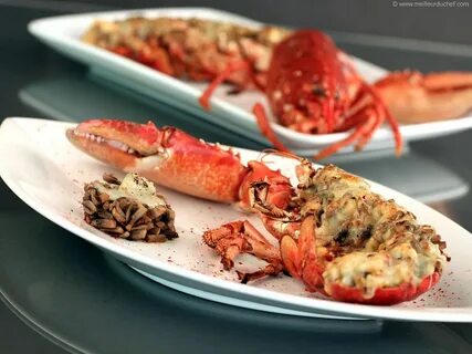 Lobster Thermidor Recette Homard thermidor, Homard recette, Homard