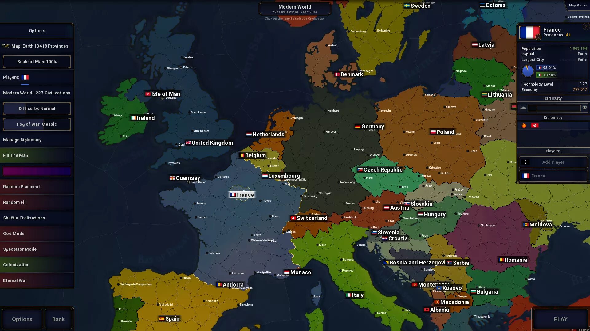 2 player map