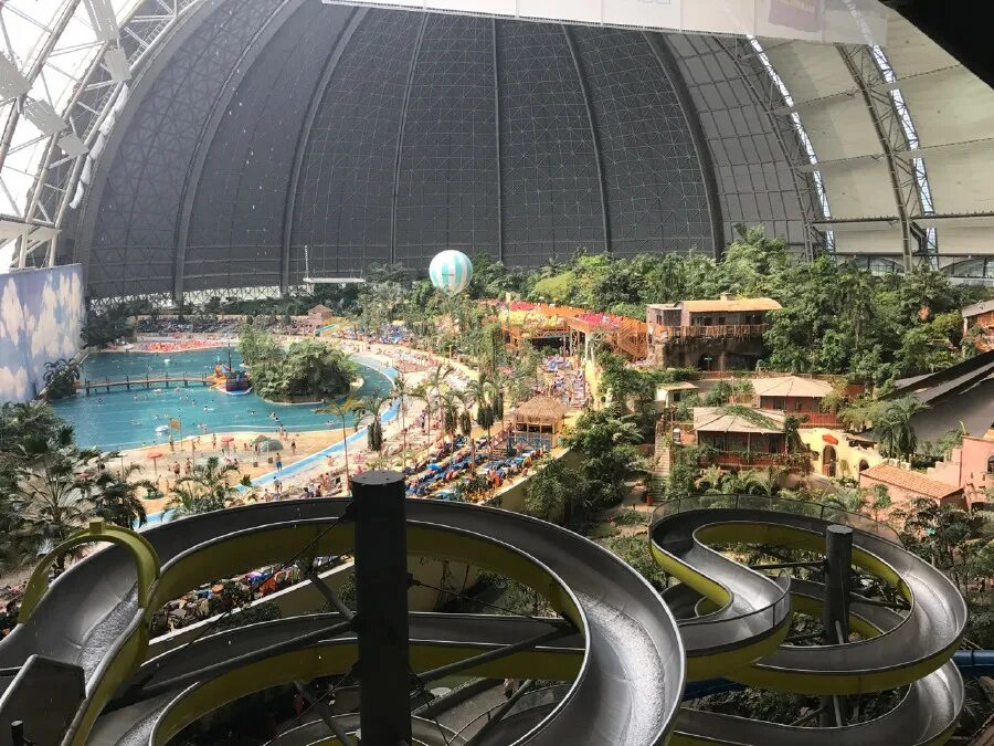 Incredible aqua park opens a rotating water slide - and it already has a ride fe