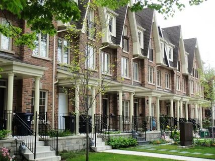 Town house building