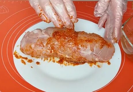 Куриные грудки пасторма