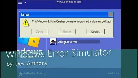 Error simulator