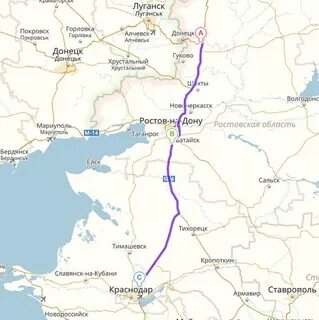 Тихорецк ейск расстояние