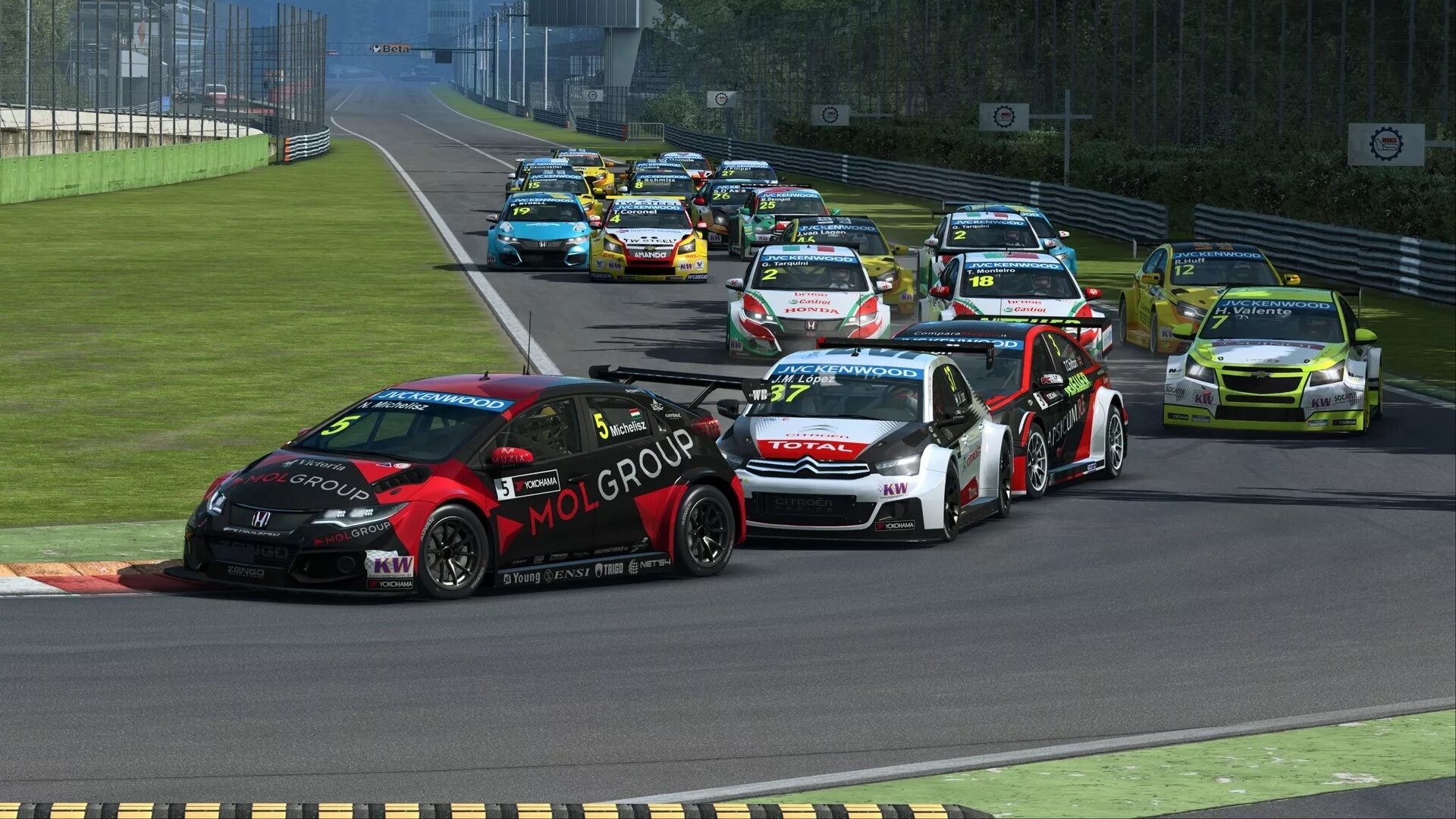 WTCC 2015. GTR Evolution Expansion Pack for Race 07. Игра RACEROOM Racing. GTR 2: автогонки FIA gt.