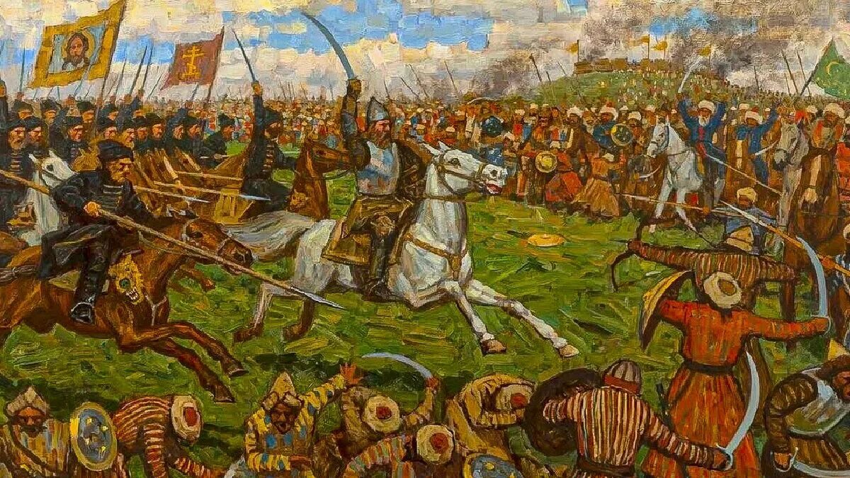 Кто возглавил татарское войско. Молодинская битва 1572. Молодинской битвы 1572 года. Молодинская битва 1572 картины. Битва при Молодях 1572 в живописи.