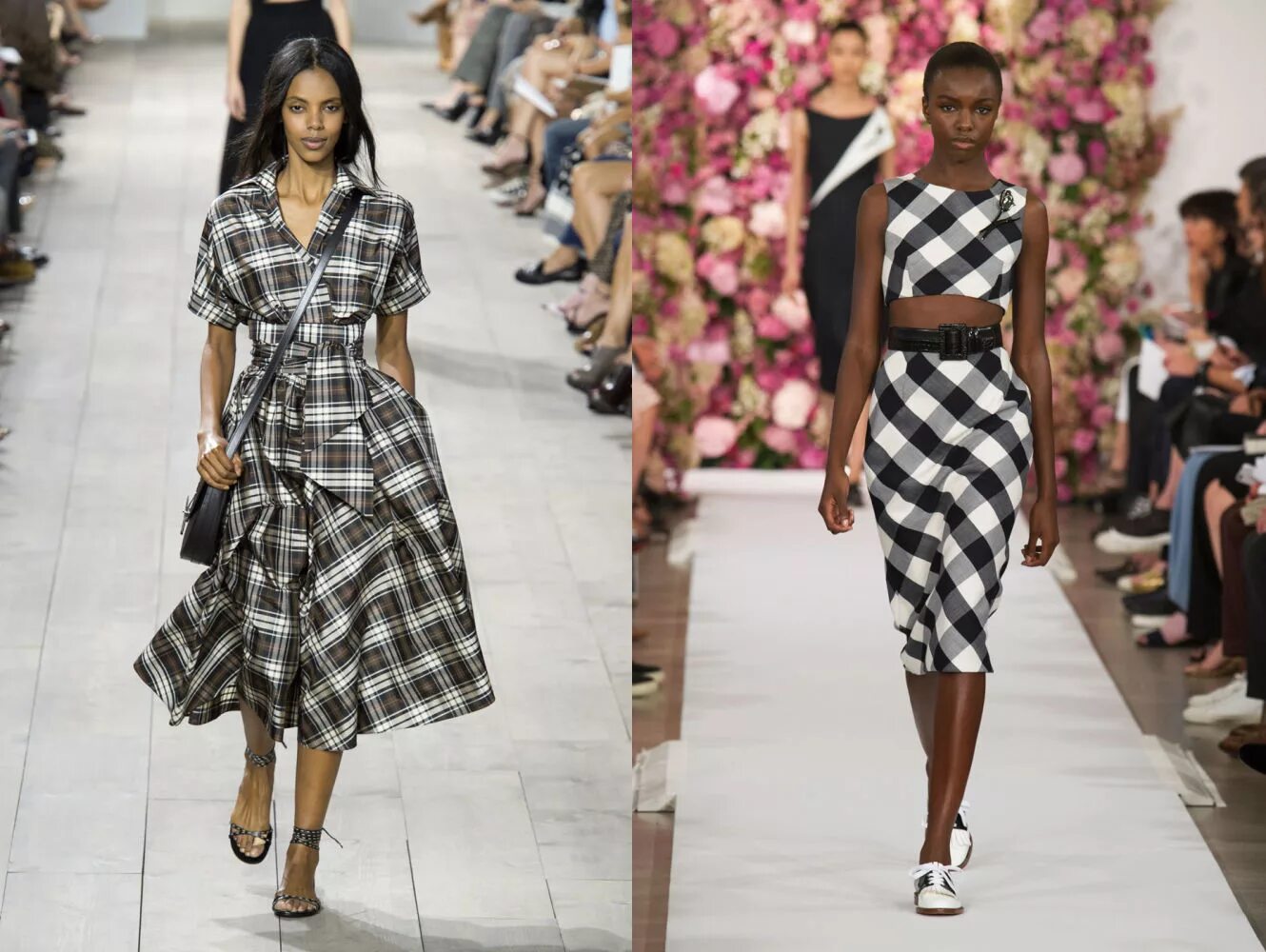 платья из ткани в клетку. осенние платья в клетку. мода лето 2023. платье в клетку 2023 для женщин. шотландская клетка гленчек.
