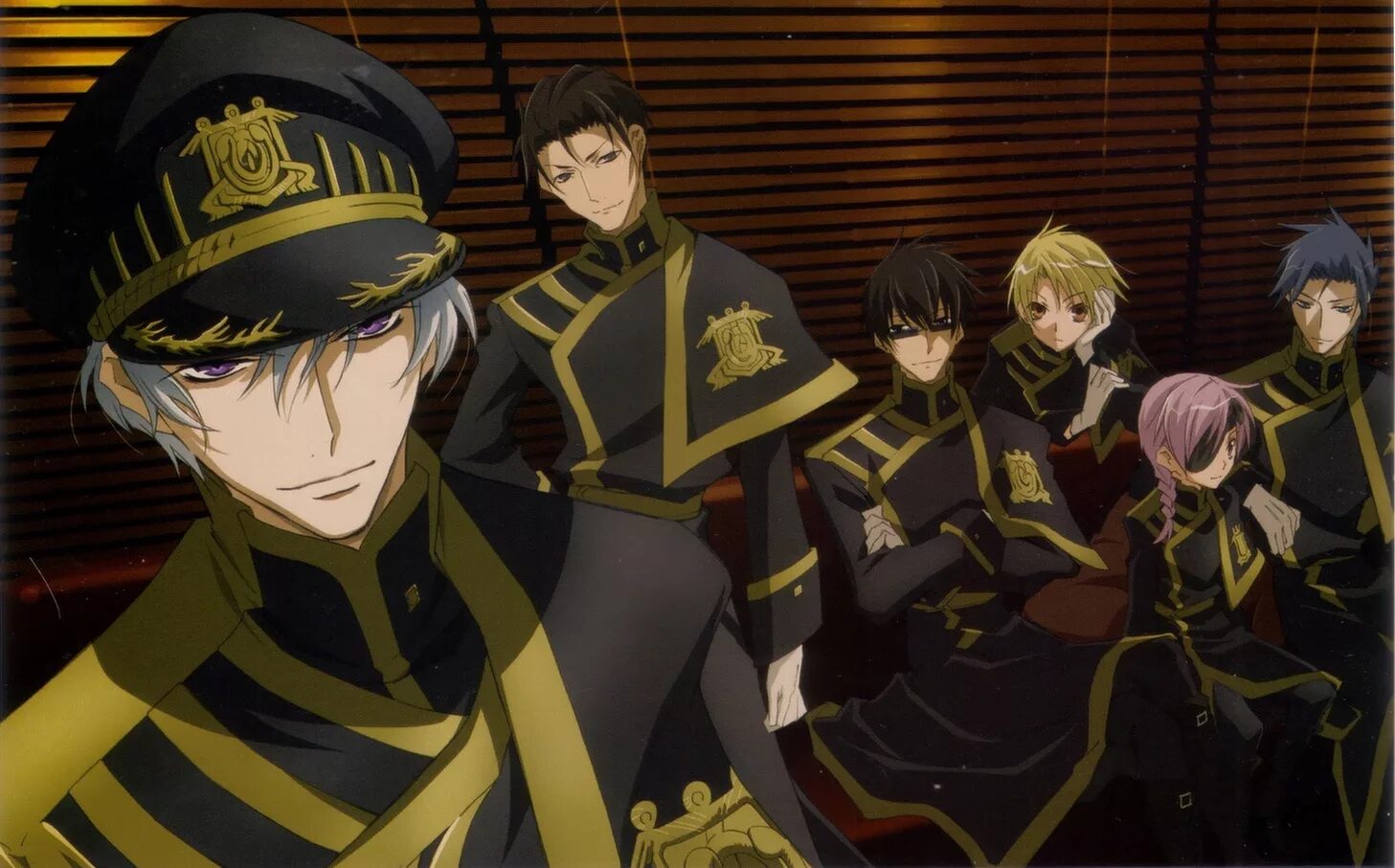 седьмой дух тейто. аниме 07 ghost frau & teito. 7 дух. тейто кляйн. седьмой дух / 07-ghost.