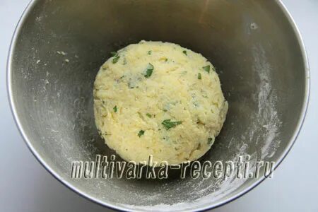 Тесто из вареной картошки