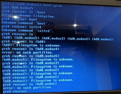 Grub error