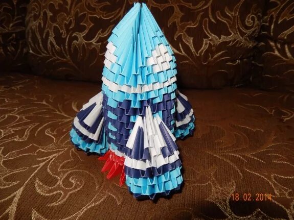 Модульное оригами ракета. Ракета из модулей. Космическая ракета оригами модульное. Модульное оригами космический корабль.