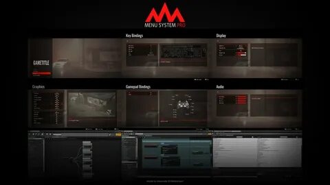 Unreal engine menu