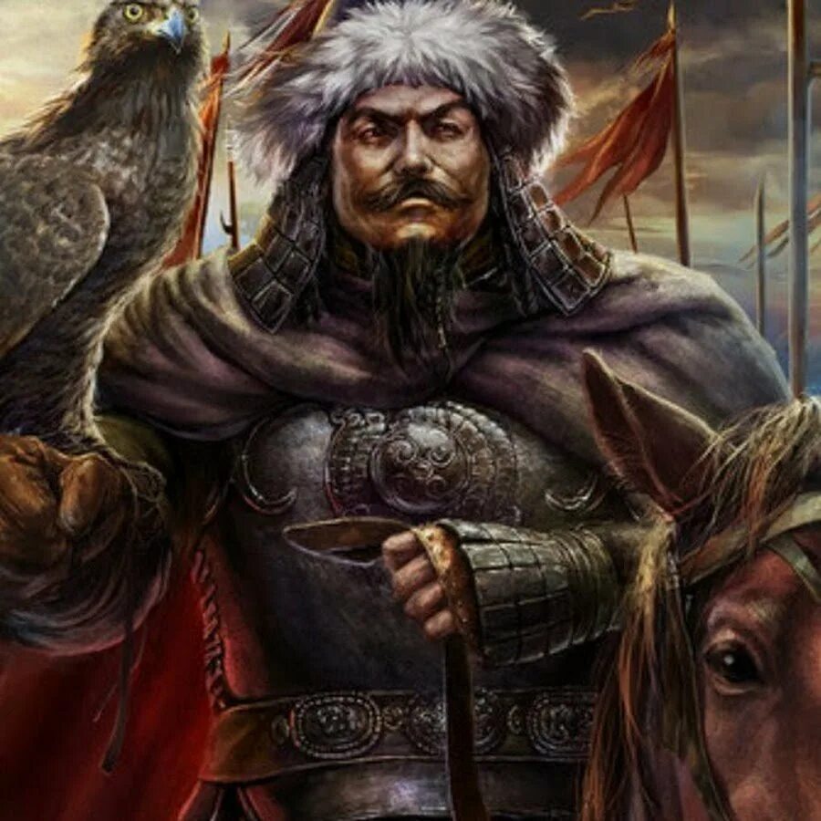 Субедей Великий Хан. Яглакар Хан. Чингис Хан воин. Картинка батыра