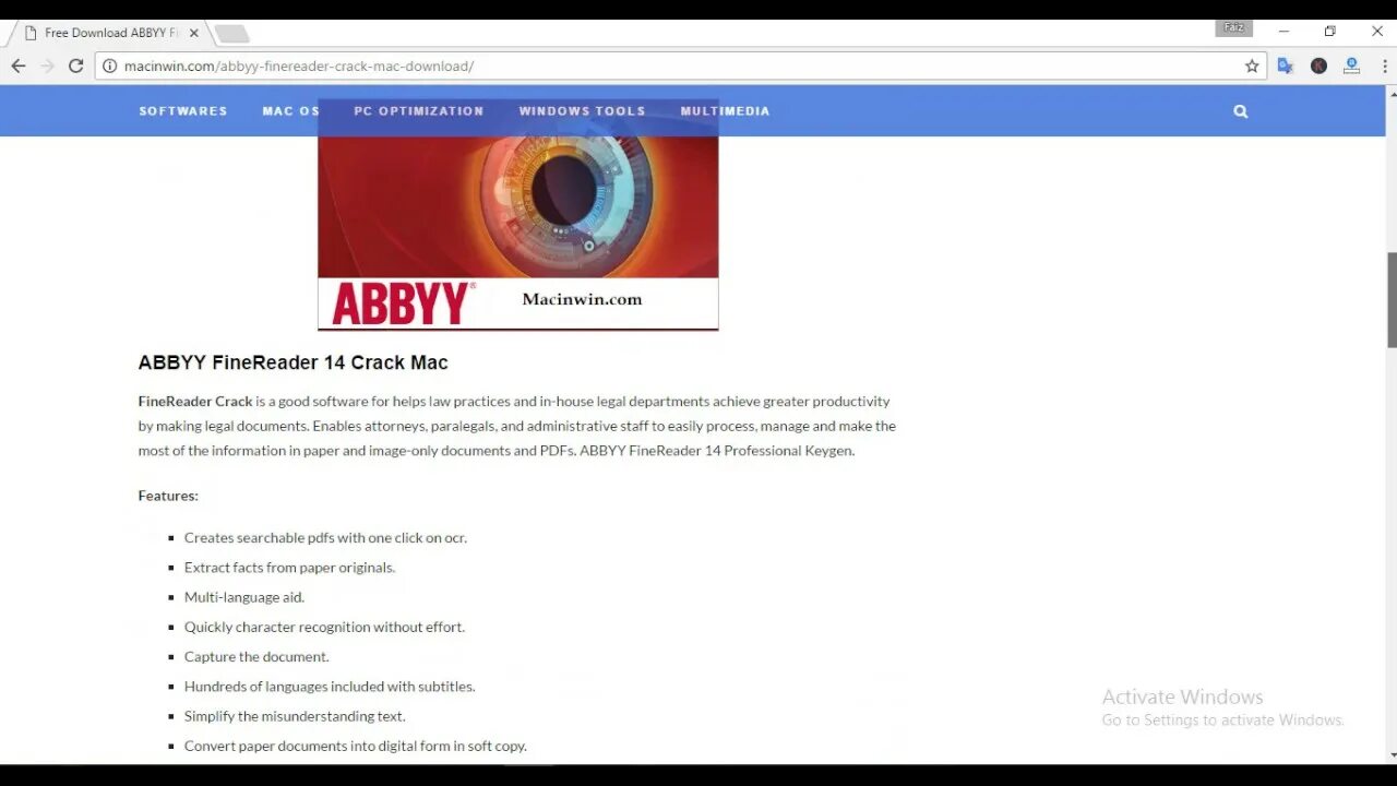 Бесплатная версия abbyy finereader 14