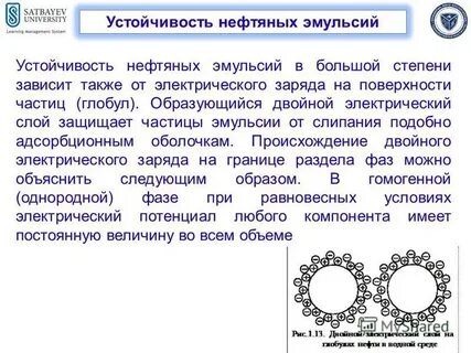Состав эмульсии